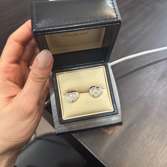 Chopard happy diamond earrings - Picture 7 of 9